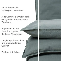 Bettwäsche Stonewashed
