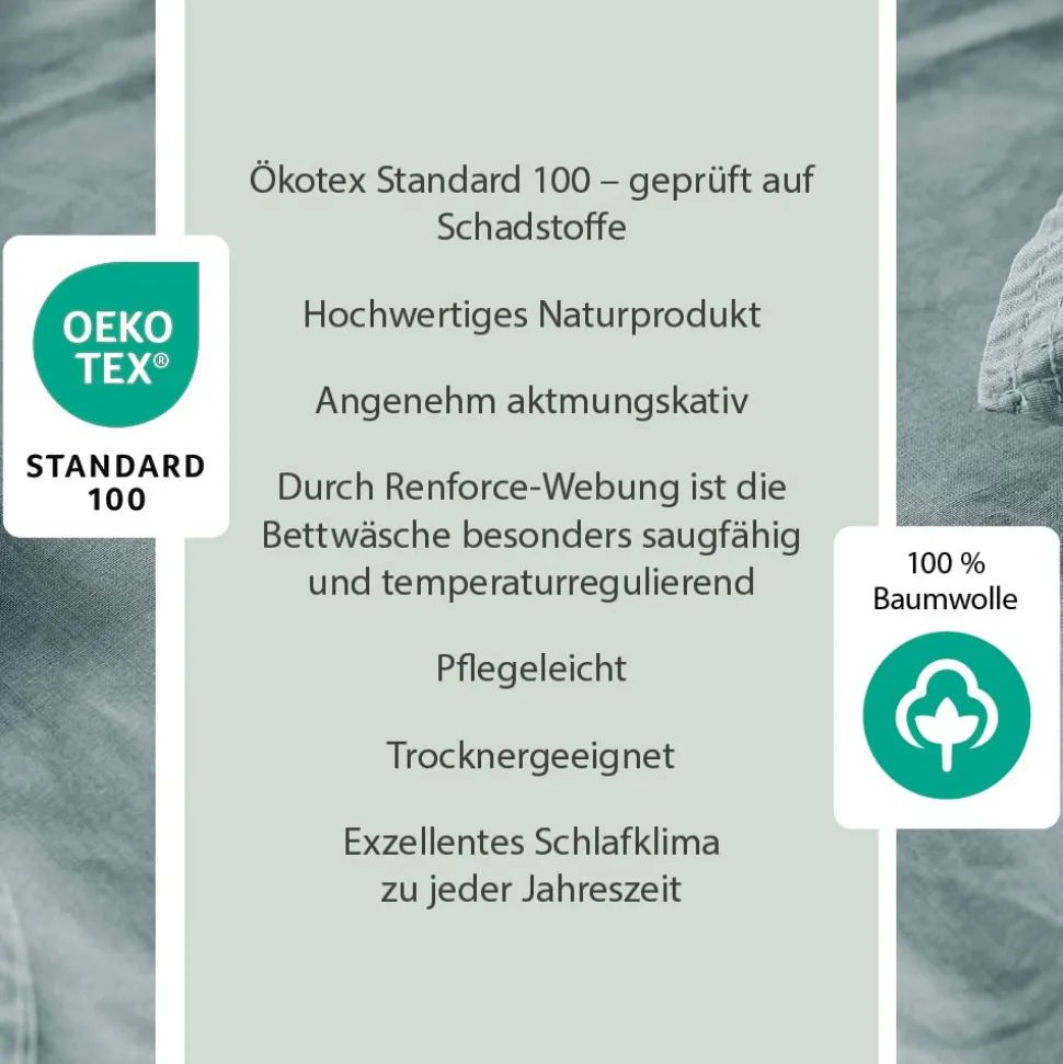 Bettwäsche Stonewashed
