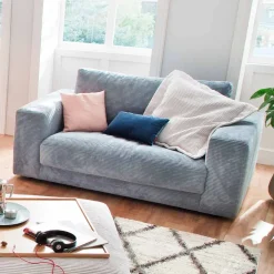 Cordsofa Seventies 2er-Sitzer