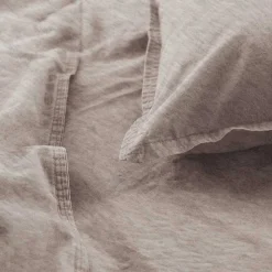 Flanell-Bettwäsche Stonewashed