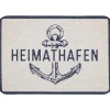 Fußmatte Heimathafen hell