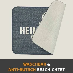 Fußmatte Heimathafen hell