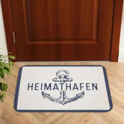 Fußmatte Heimathafen hell