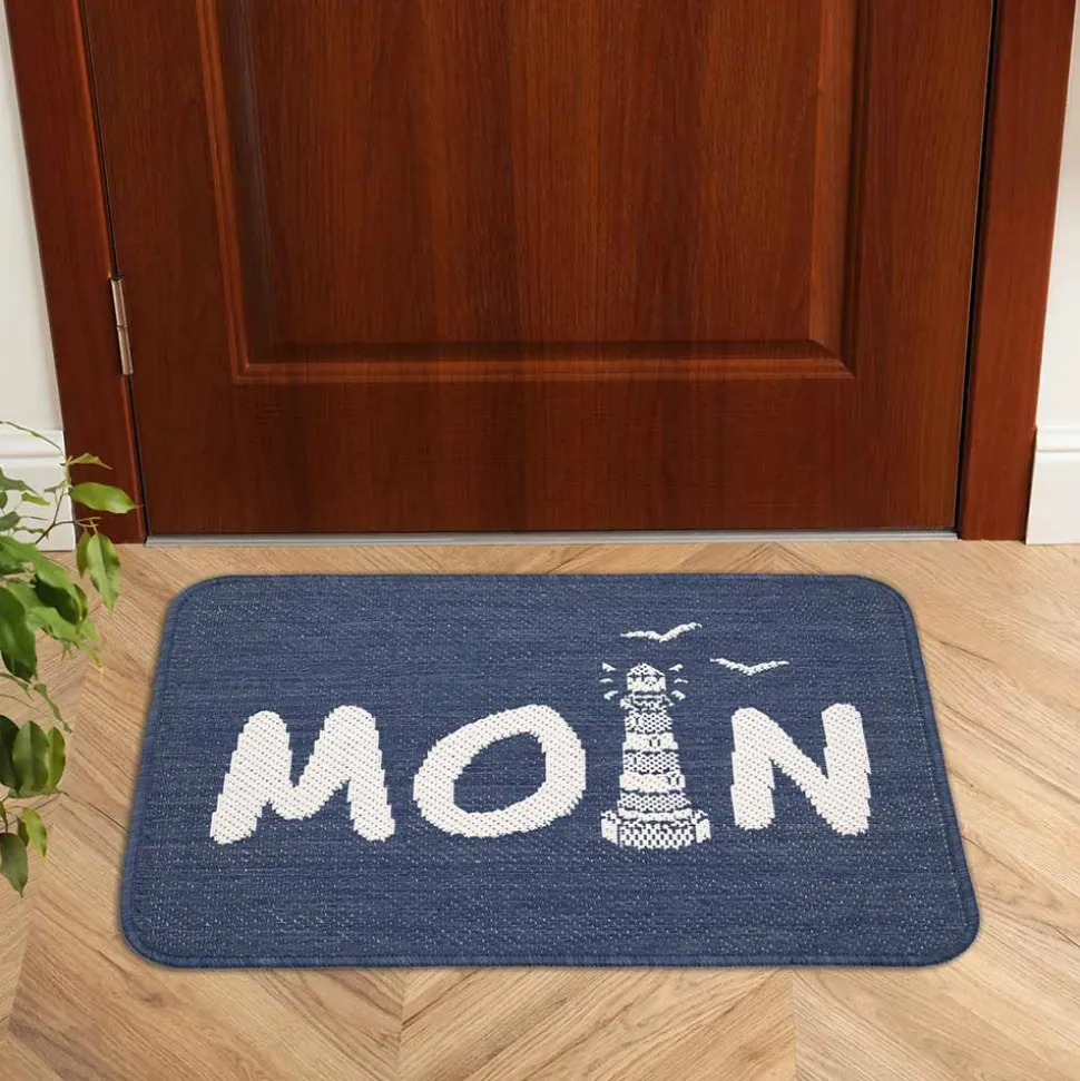 Fußmatte Moin Leuchtturm