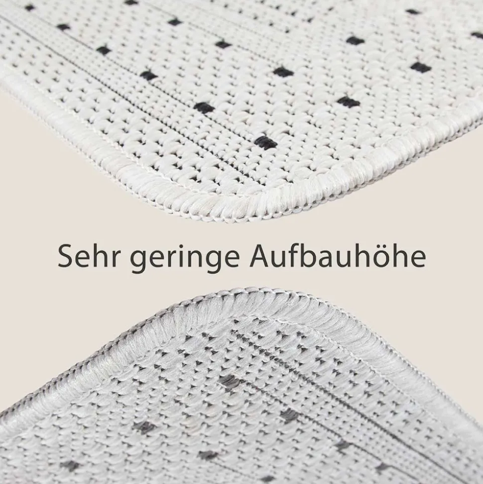 Küchenläufer Bordüre Beige