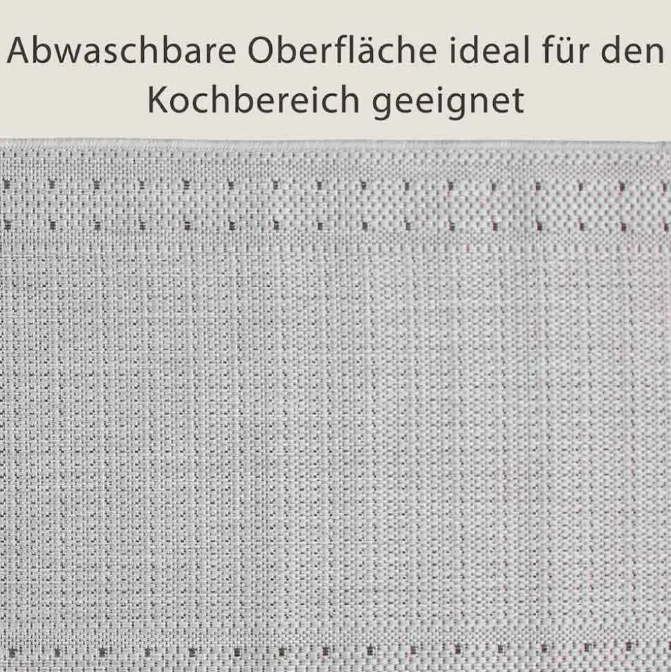 Küchenläufer Bordüre Beige