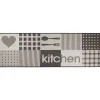 Küchenläufer Kitchen Antrazit