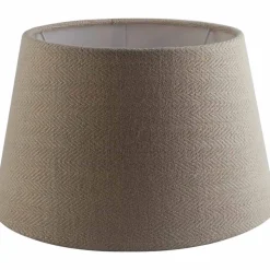 Lampenschirm Shallow Drum Herringbone