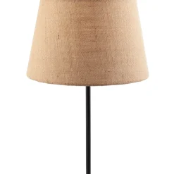 Lampenschirm Shallow Drum Natural Jute