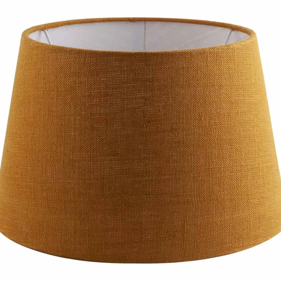 Lampenschirm Shallow Drum Pure Linen