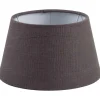 Lampenschirm Shallow Drum Pure Linen