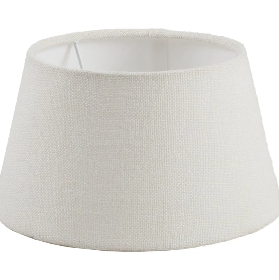Lampenschirm Shallow Drum Pure Linen