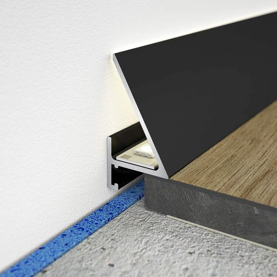 Minileiste Sockelprofil LED SLED 16X5