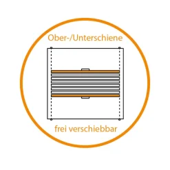 Plissee Rhein 2233
