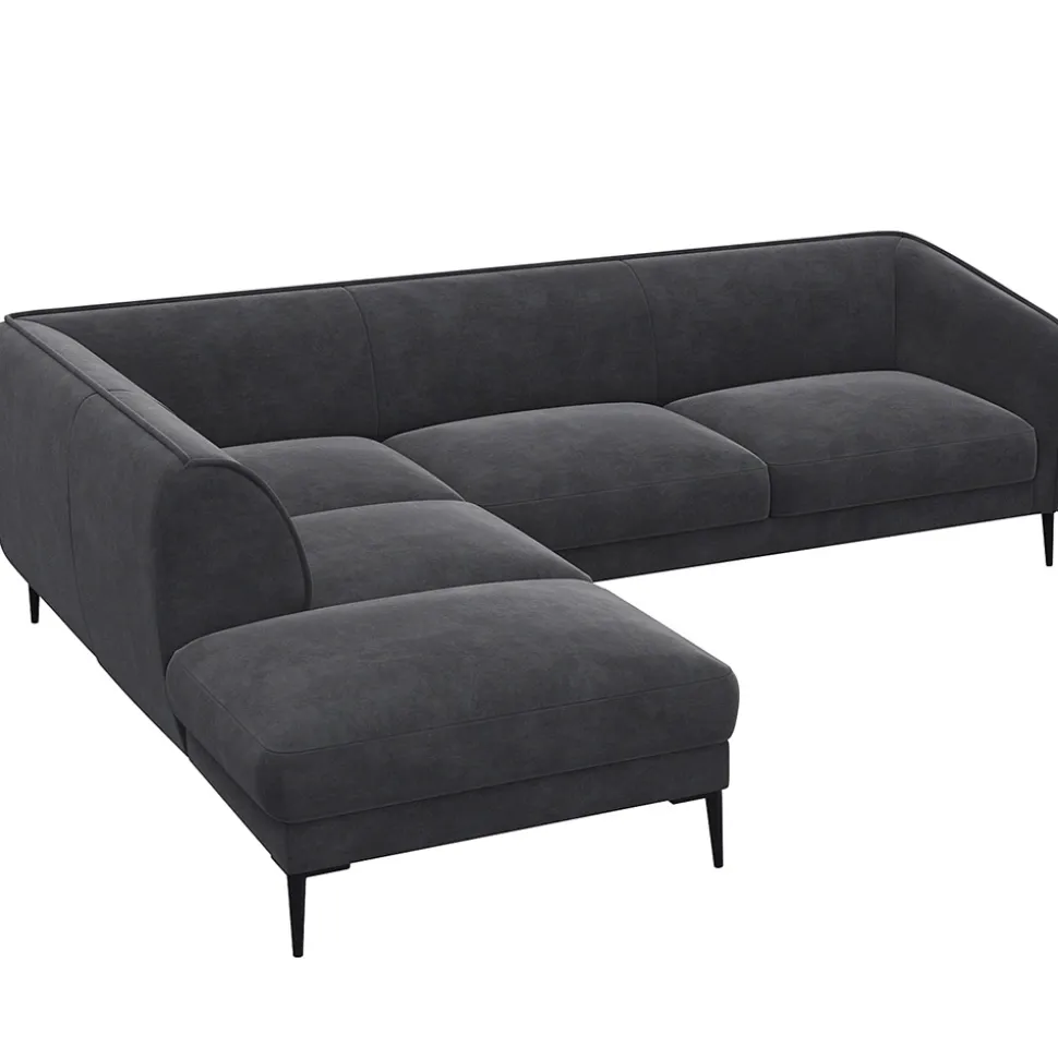 Sofa BELLE Ecke - open end