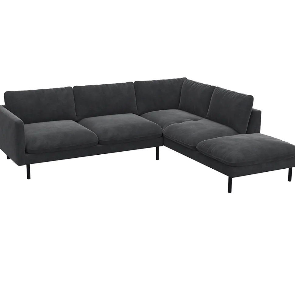 Sofa BOLZANO Ecke - open end