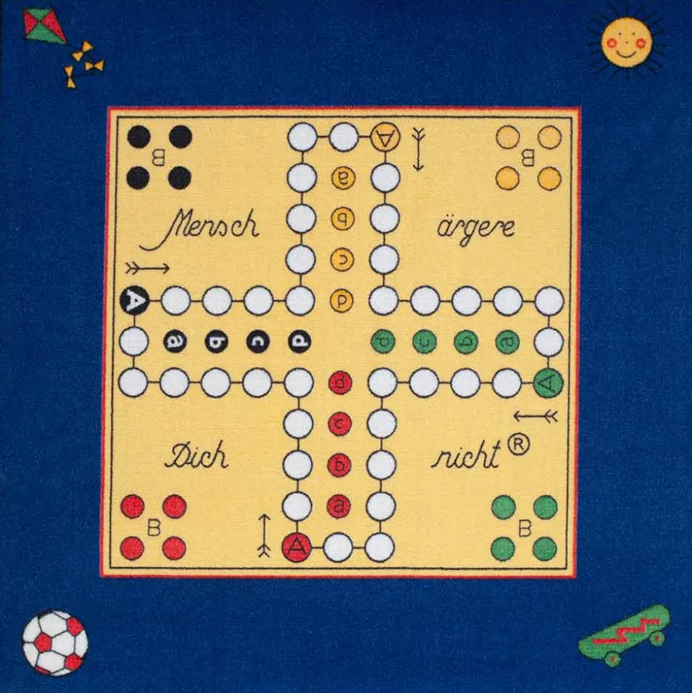 Spielteppich Mensch ärgere dich nicht