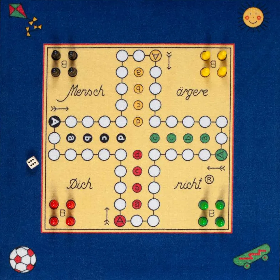 Spielteppich Mensch ärgere dich nicht