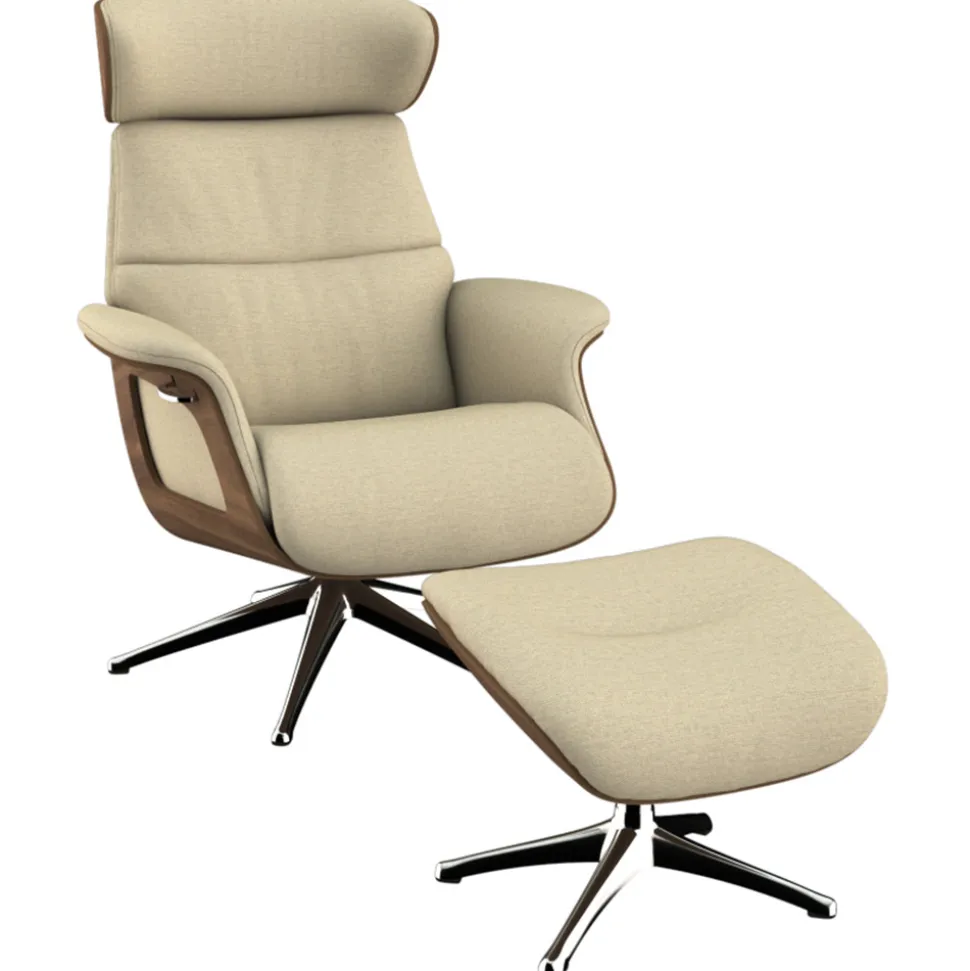Stoff Hocker Clement