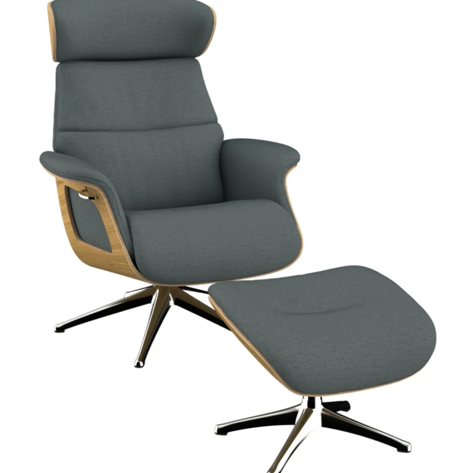 Stoff Hocker Clement