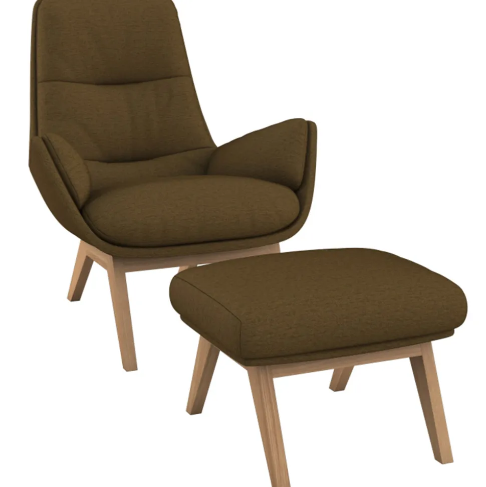 Stoff Hocker Moro