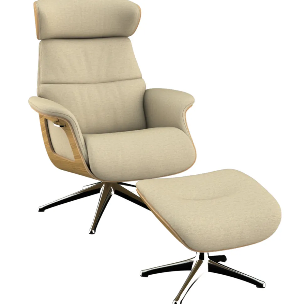 Stoff Sessel Clement