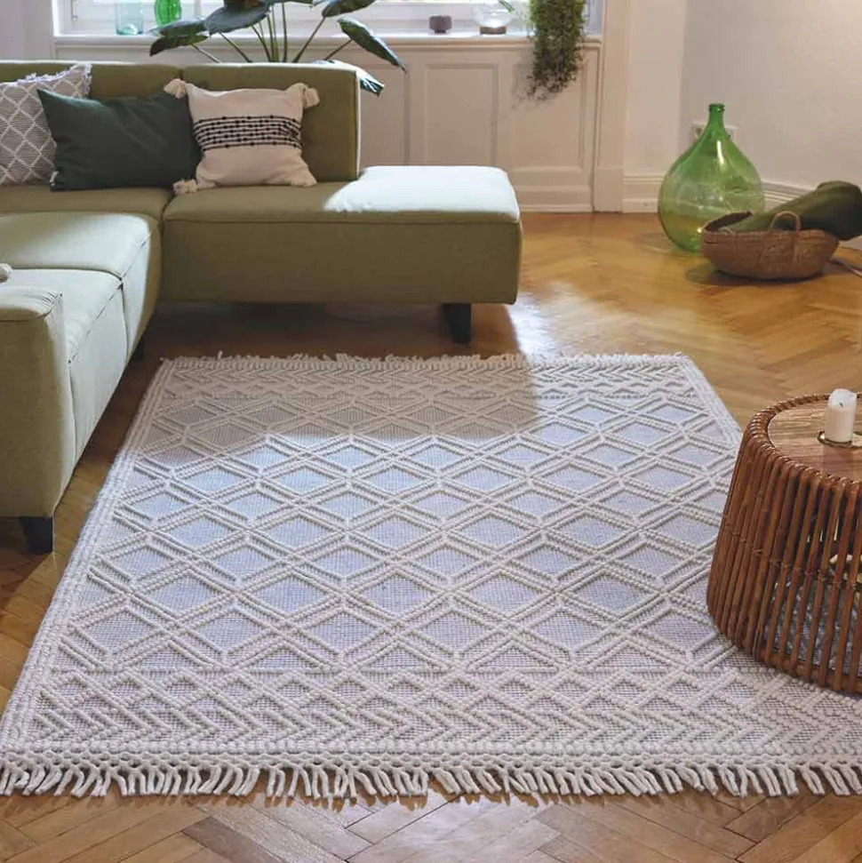 Teppich Colored Macrame