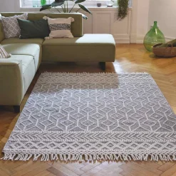 Teppich Colored Macrame