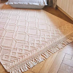 Teppich Colored Macrame