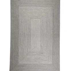 Teppich Outdoor Silber