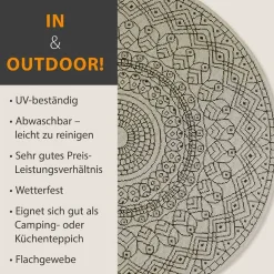 Teppich Palma rund