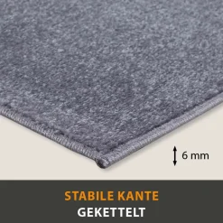 Teppich Palma Uni Kurzflor