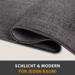 Teppich Palma Uni Kurzflor